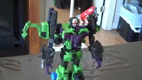 Custom Devastator video update