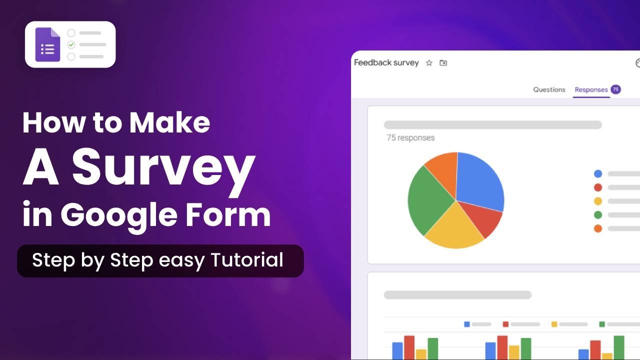 How to Make a Survey in Google Form 2024 - YouTube