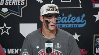 CWS Championship: Skip Johnson, LJ Mercurius , Jaxon Willits, Kyle Branch vs. North Carolina