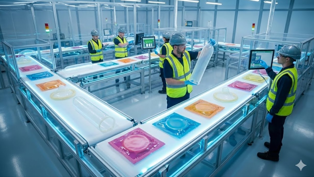 Inside a Japanese Condom Factory – (Full Process) How Ultra-Thin ...