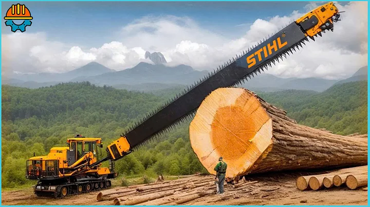 150 Incredible Fastest Big Chainsaw Cutting Tree Machines