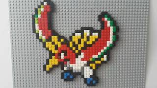 Lego Pixelart #20 | Lego Ho-Oh aus Pokémon