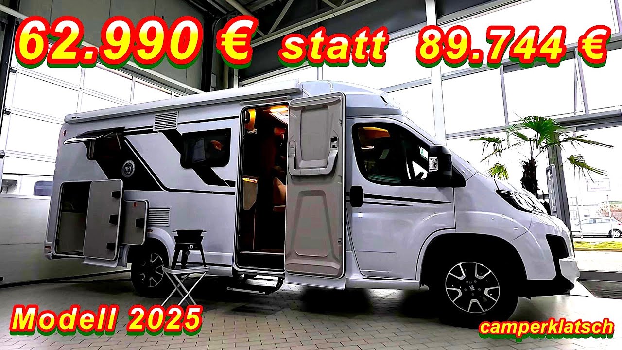 Karabag Wandsbek Fiat Transporter & Wohnmobile 26.754 € RABATT🔥WOHNMOBILE günstiger als KASTENWAGEN‼️unter 7 m