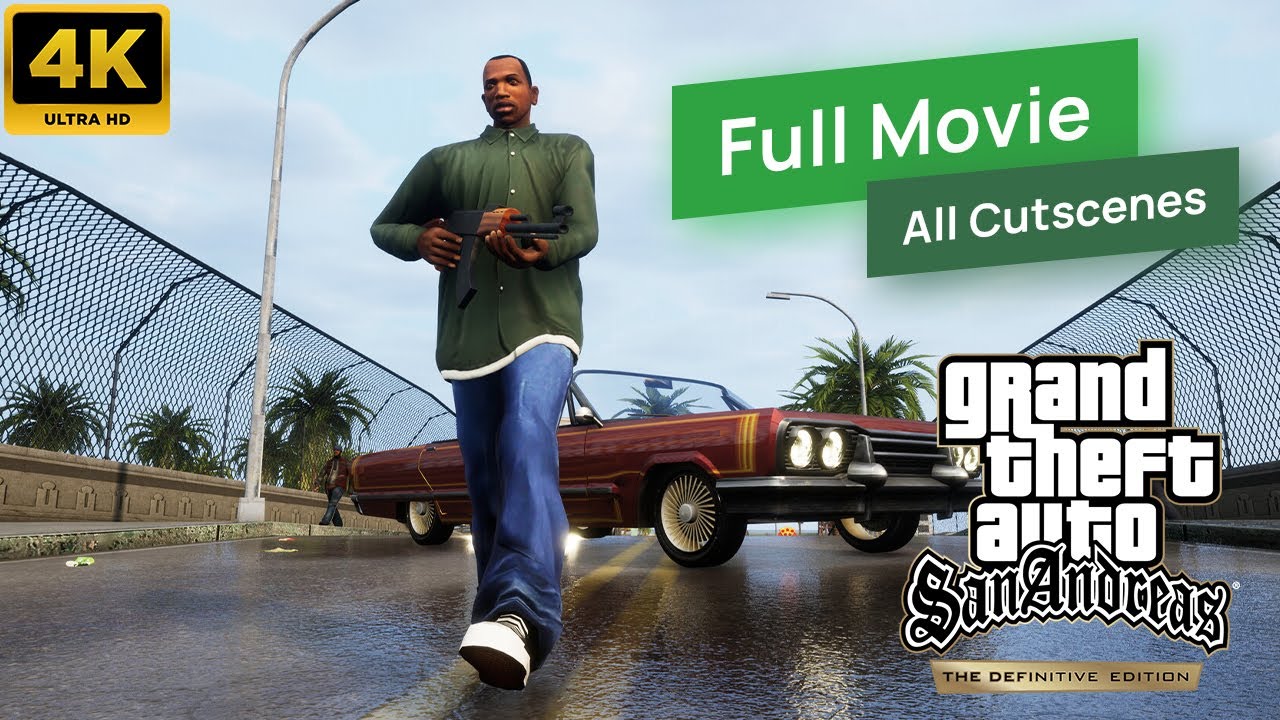 Full Walkthrough of Grand Theft Auto San Andreas: Definitive Edition ...