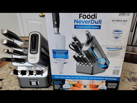 Ninja Foodi NeverDull Premium 12-Piece Knife Block Set