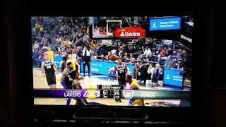 Lonzo Ball Alley Oops To Lebron James Dunks