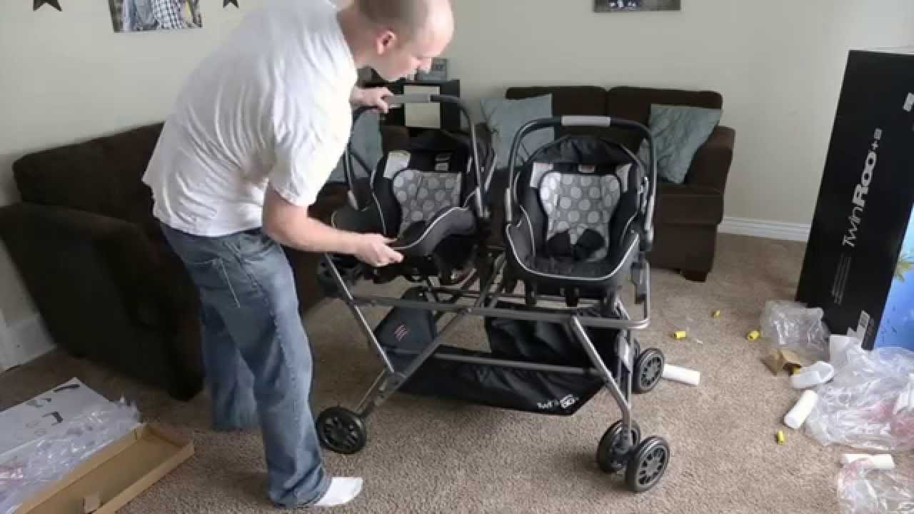 twin frame stroller