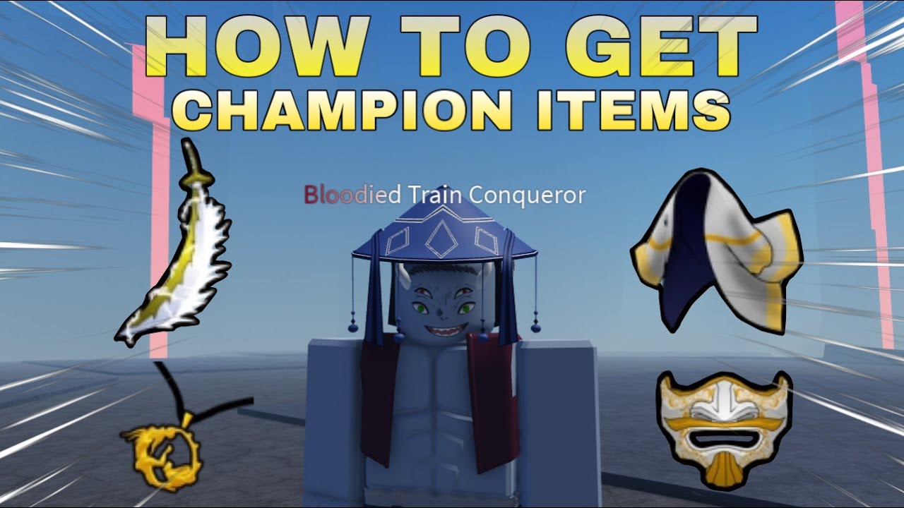 HOW To get CHAMPION ITEMS! (Project Slayers) - YouTube