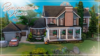 Дом семьи бизнесмена 💵| Симс 4: Строительство | Businessman Family Home | The Sims 4: Speed Build