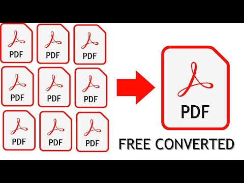 HOW TO MERGE PDF FILE INTO ONE SINGLE PDF FILE FOR FREE 