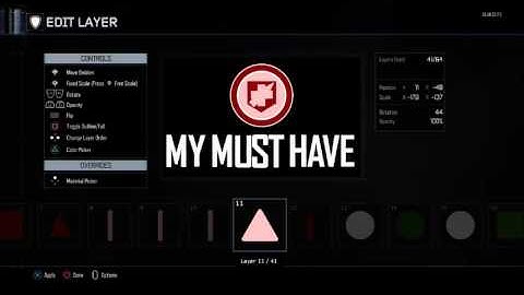 "Zombies MUST HAVE" Easy Black Ops 3 Emblem Tutorial