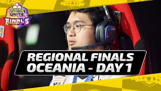 Oceania Regional Finals Day 1 | Pokémon UNITE Championship Series