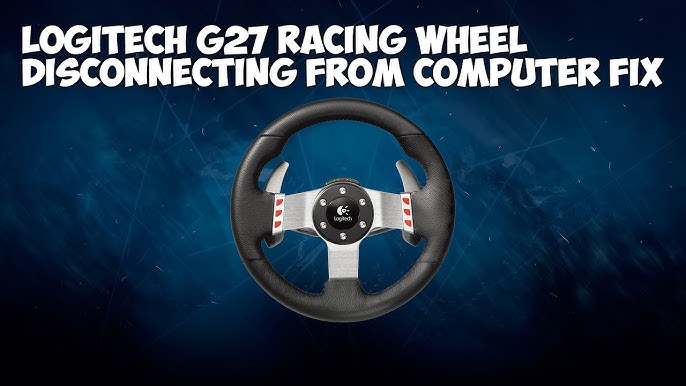 Logitech G27 PC Playstation 2/3 Force Feedback Racing Steering Wheel  Simulator