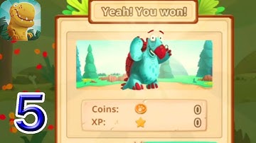 Dino Bash - Dinosaurs v Cavemen Tower Defense Wars: Gameplay Part #5