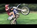 YZ125 WHEELIES   |    HOW TO WHEELIE DIRT BIKE