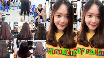 Hướng dẫn cắt tóc ngang uốn cúp lọn và cúp C