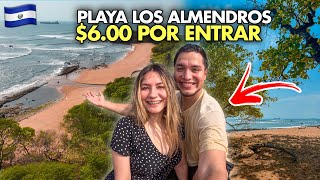 Así es la PLAYA en EL SALVADOR donde cobran $6.00 por entrar 🇸🇻🏝️ Los Almendros