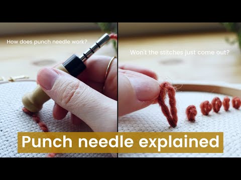 Learn How to Use Punch Needle and Embroidery to Create a Stunning