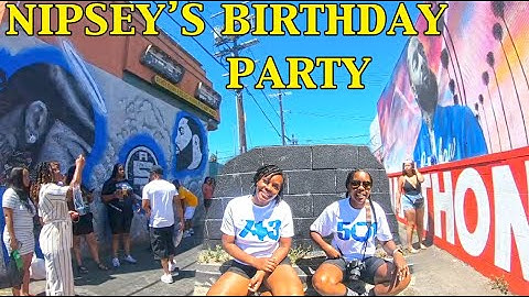 Celebrating Nipsey Hussle
