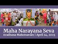 Glimpses of Maha Narayana Seva at Sri Sathya Sai Hill View Stadium | Aradhana Mahotsavam | 2023