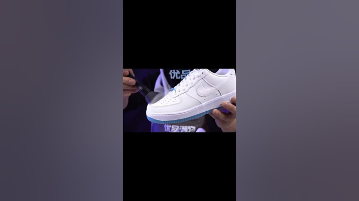 空军一号遇见光就会变色？#空军一号#Nike#潮鞋
