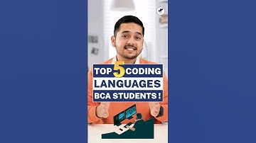 💥Top 5 Coding Languages BCA Course 🤩 High Paying Coding Jobs After BCA💥 #shorts #coding #bca #viral