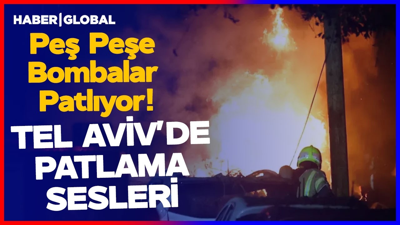 TEL AVİV PATLAMA SESLERİ | Peş Peşe Bombalar Patlıyor!