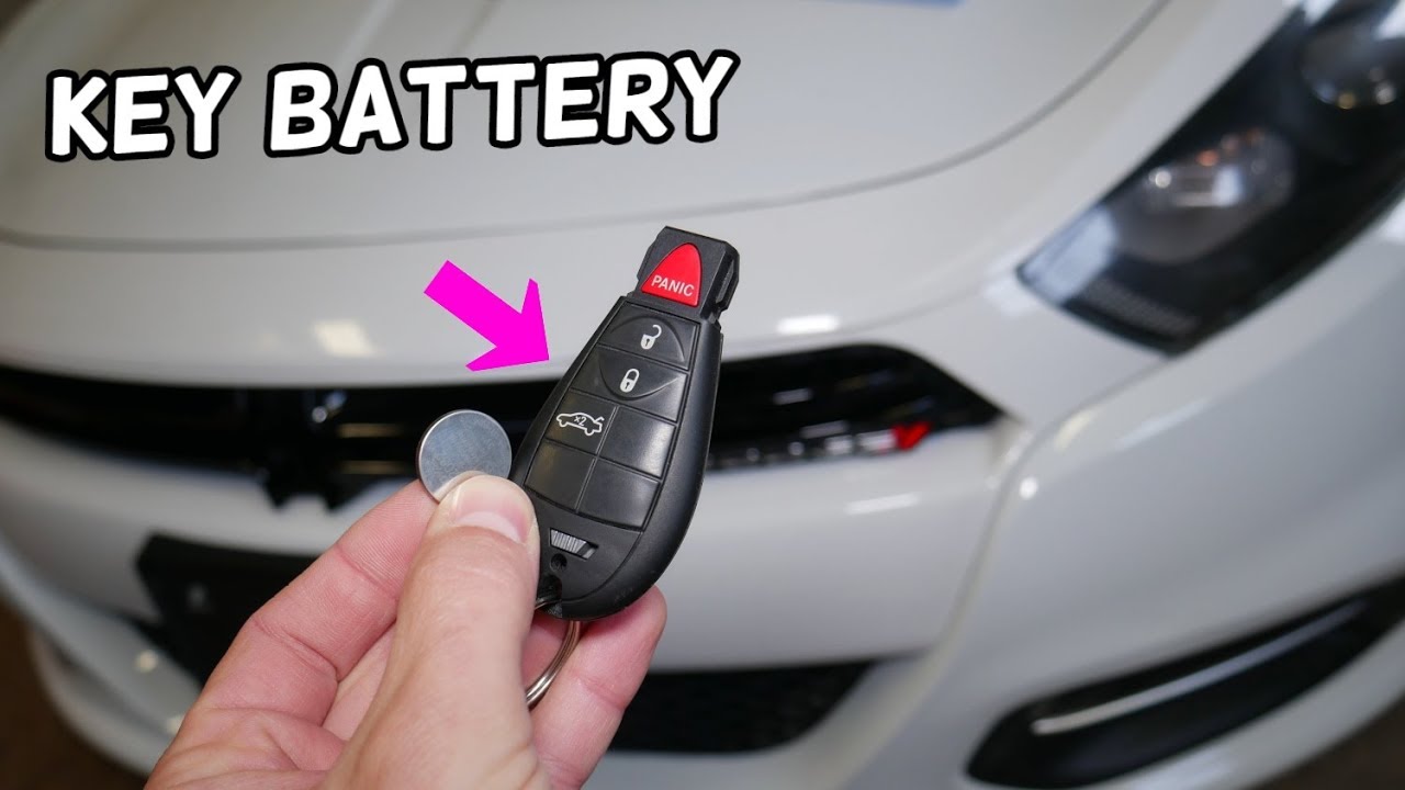 How To Change Battery In Dodge Dart Key Fob