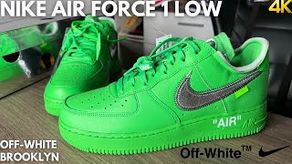 Brooklyn” Off-White Air Force 1's for the Small Feet People! 🍀 Brand New  Size 5 Available Now - $1250 Shop Online at SolePriorities.com …