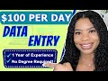 📵 *NO PHONE!!* $100 PER DAY DATA ENTRY WORK FROM HOME JOB! LITTLE EXPERIENCE &amp; NO DEGREE REQUIRED!
