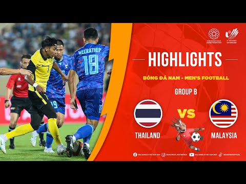 Highlights | U23 Thailand vs U23 Malaysia | Group B Men &#39;s football | SEA Games 31