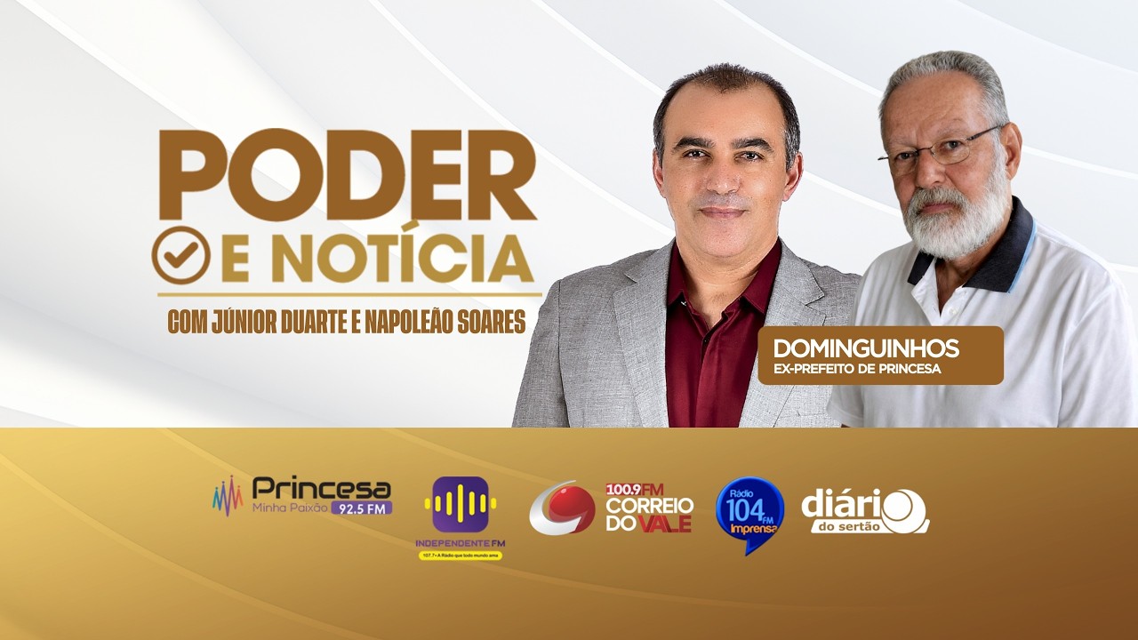 PODER E NOTICIA ENTREVISTA EX PREFEITO  - DOMINGUINHOS  -   PRINCESA FM -  07/03/2026
