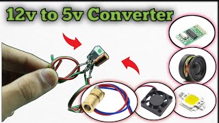 12v To 5v Converter Circuit || How To Make 12v To 5v Converter Circuit ||  100% Working || At Home |