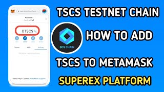 How to Add SCS Chain Testnet to MetaMask Wallet - A Complete Guide How to Add SCS Chain Testnet to MetaMask Wallet - A Complete Guide