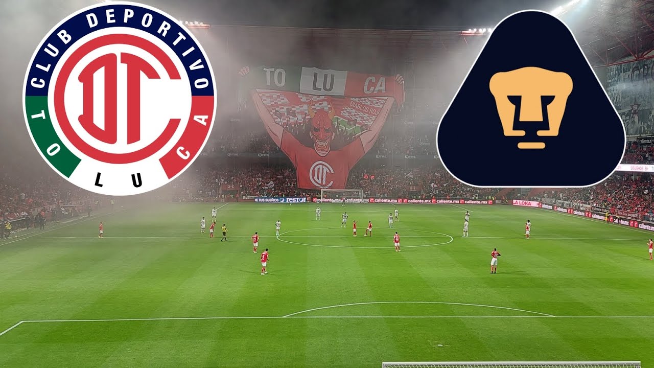 Toluca vs Pumas jornada 14 liga mx ap 2022 - YouTube