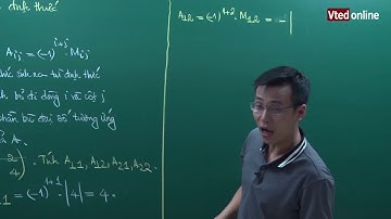 Vted.vn - Các phương pháp tính định thức ma trận - Pro S1 - Thầy: Đặng Thành Nam