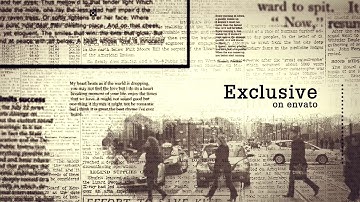 Old Newspapers Headlines | After Effects Template | Openers