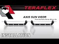 TeraFlex Install: Axis Sun Visor Vanity Mirror