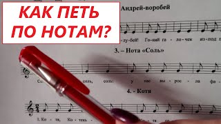 4. СОЛЬФЕДЖИО С НУЛЯ ДЛЯ ВЗРОСЛЫХ: ПЕНИЕ ПО НОТАМ. ЧТЕНИЕ С ЛИСТА