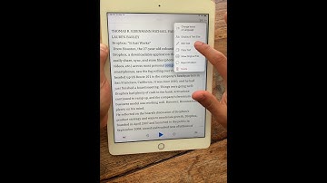 iPad: How to Change Speed, Change Voices, Share Files, Edit Text, Make Folders, Speechify Tutorial
