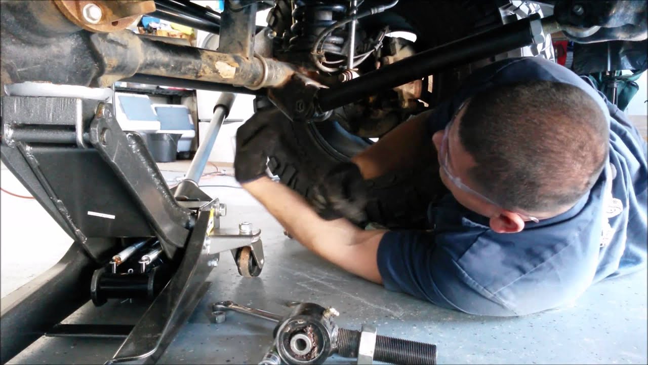 Installing Adjustable Control Arms