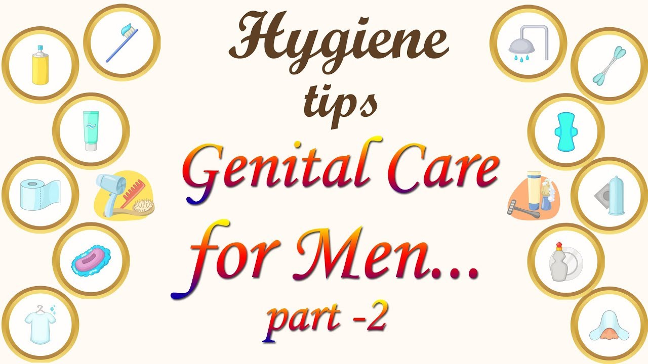 Men's Genital Hygiene Part2 1min Tips YouTube