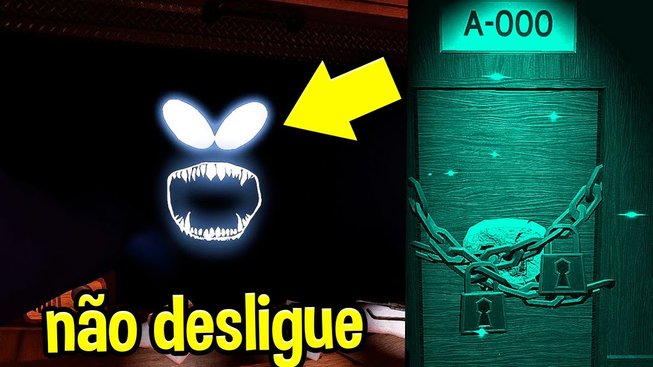 あなくま　doorsおまとめ DOORS O MAIOR SEGREDO DO JEFF SHOP DA BIBLIOTECA DO DOORS PORTA 1