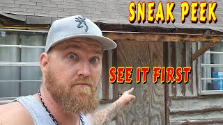 WHAT A HUGE CHANGE |tiny house, homesteading, off-grid, cabin build, DIY HOW TO sawmill tractor