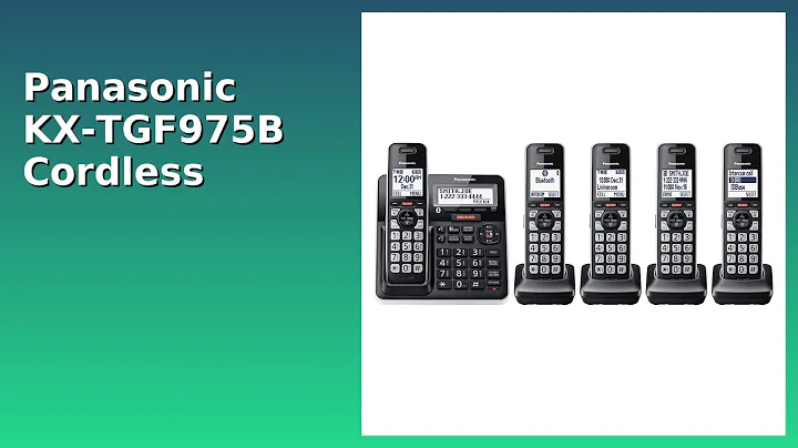 REVIEW (2025): Panasonic KX-TGF975B Cordless Phone. Features.