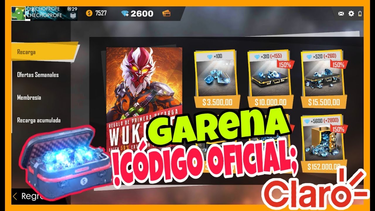 Garena Free Fire: códigos para poder recargar diamantes de manera gratuita  - Videojuegos - Tecnología 