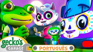 Dia de Finados | Temporada 4 Episódio 9 | Garagem do Gecko em Português | Desenhos Animados Infantis