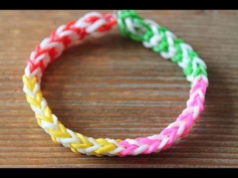 Video: Hoe maak je een omgekeerde Fishtail-armband van Rainbow Loom