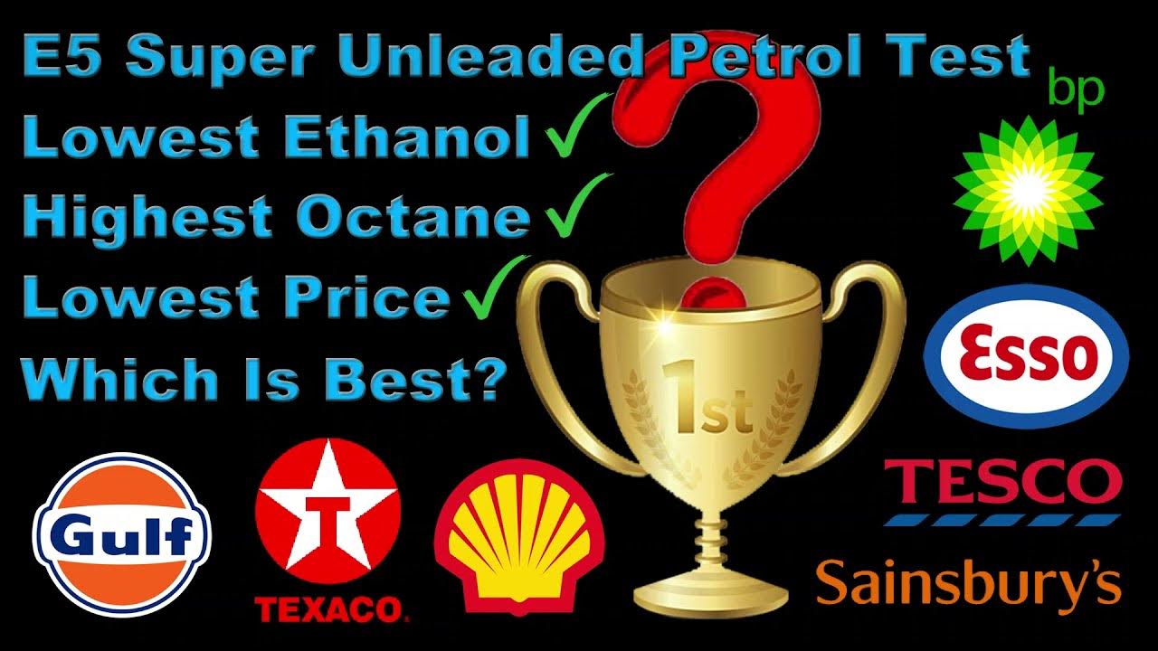 Which is the BEST E5 Petrol to use and WHY?? Lets review 7 of them E5