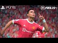 FIFA 22 - Man United Vs. Man City - Premier League Full Match at Old Trafford - PS5 Gameplay | 4K